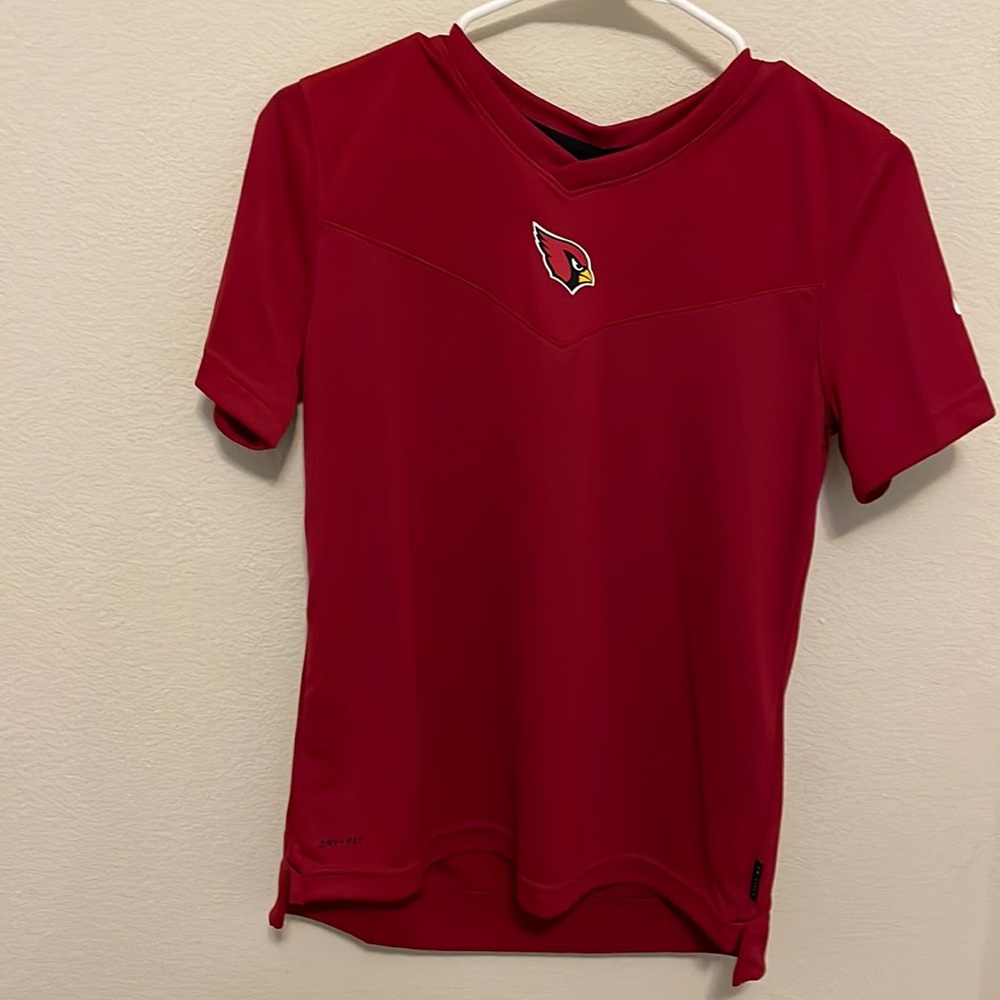 Red Arizona Cardinals Nike Dry Fit Shirt